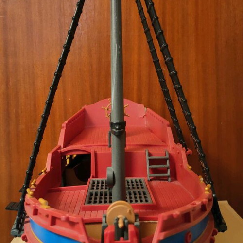 Playmobil 2000 geobra pirate ship used with missing parts