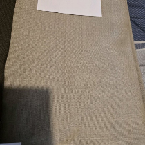 Sewing fabrics like new, 2 pieces beige and patterned combination