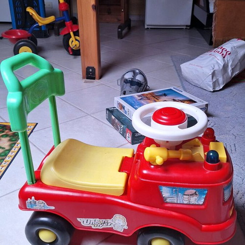 Fire truck for small children used