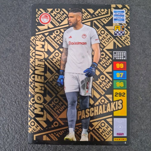 Momentum Paschalakis adrenalyn 23-24 card new