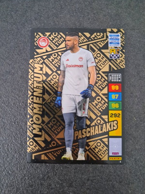 Momentum Paschalakis adrenalyn 23-24 card new
