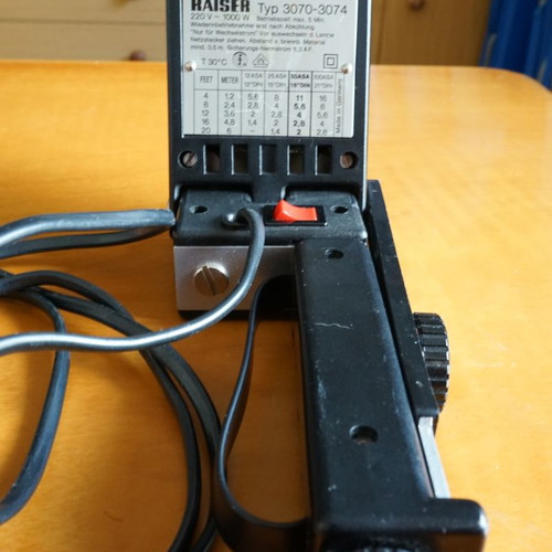 Kaiser Typ 3070-3074 1000W halogen light used