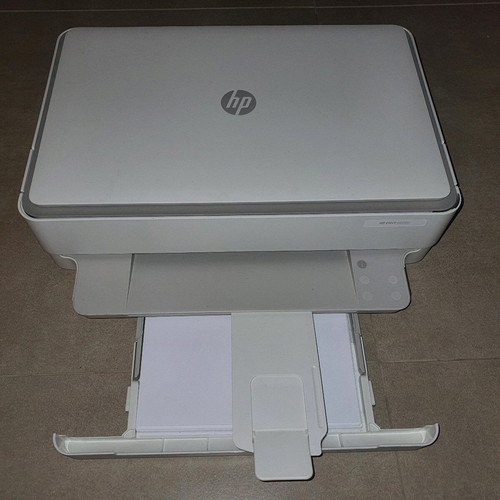 HP ENVY 6020e εκτυπωτής σαρωτής μεταχειρισμένος με 91 φύλλα χαρτί Α4