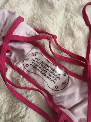 Bikini set pink new, size S