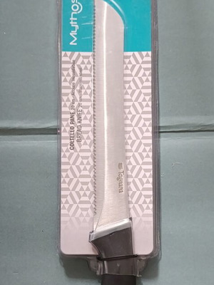 Tognana Mythos bread knife stainless steel, 20 cm blade, new