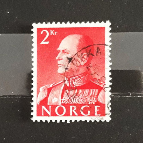 Norway 1959 2kr King Olav V stamp like new