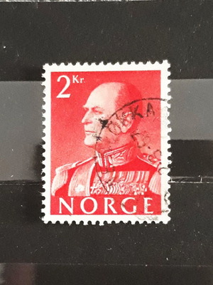 Γραμματόσημο Norway 1959 2kr King Olav V σαν καινούργιο