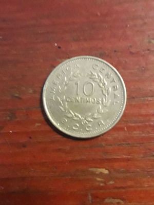 Νόμισμα 10 centisimos 1972 Costa Rica μεταχειρισμένο