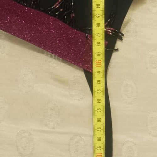 Women's Italian Evening Dress new, black, size L
