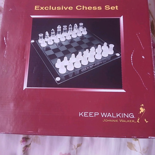Collectible Johnnie Walker Exclusive Chess Set
