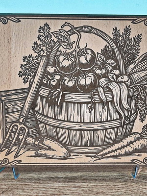 Laser Engraved Painting new, size 32x24 cm