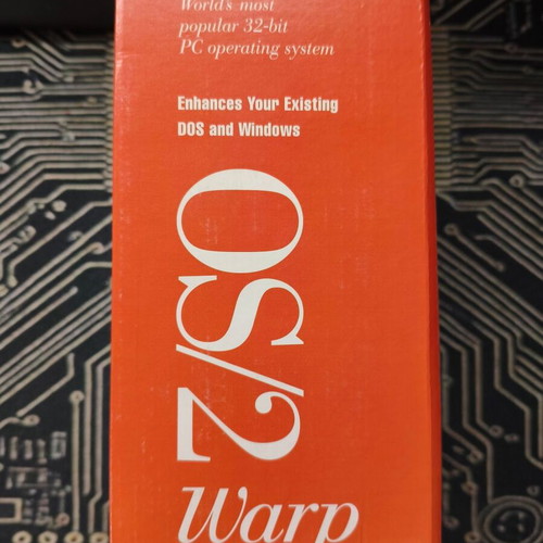 IBM OS/2 Warp Version 3 Greek National Language Edition mint condition, complete in box