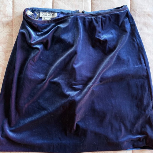 Bill Cost velvet set like new, size 46-L, black and blue