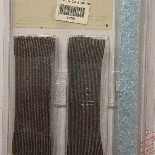 Magnetic professional nail file with 50 replacement pads new