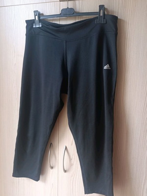 Adidas leggings black below the knee XL used