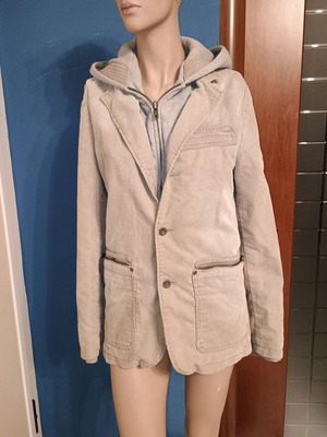 XDYE jacket coat size S like new, beige