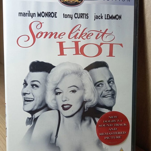 Some Like It Hot DVD with Greek Subs, new