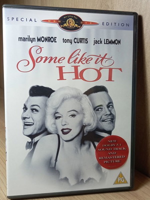 Some Like It Hot DVD with Greek Subs, new