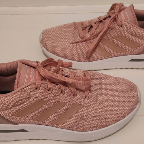 Adidas women's running sneakers used, size 38.5, dust pink