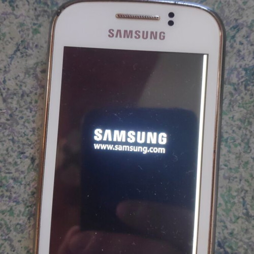 Samsung Galaxy Mini GT-S5570D used, white, Android phone