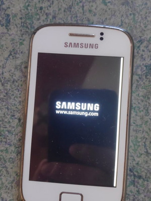 Samsung Galaxy Mini GT-S5570D used, white, Android phone
