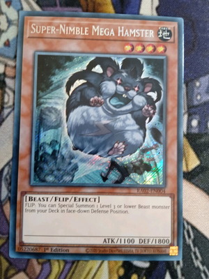 Super Nimble Mega Hamster Effect Monster σαν καινούργιο, Yu-Gi-Oh!
