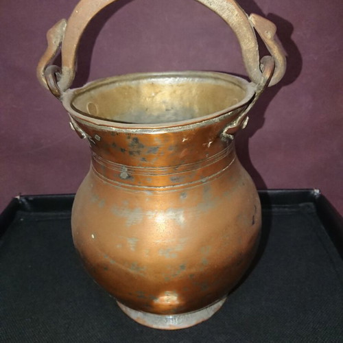 Bronze vase used