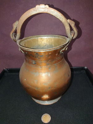 Bronze vase used