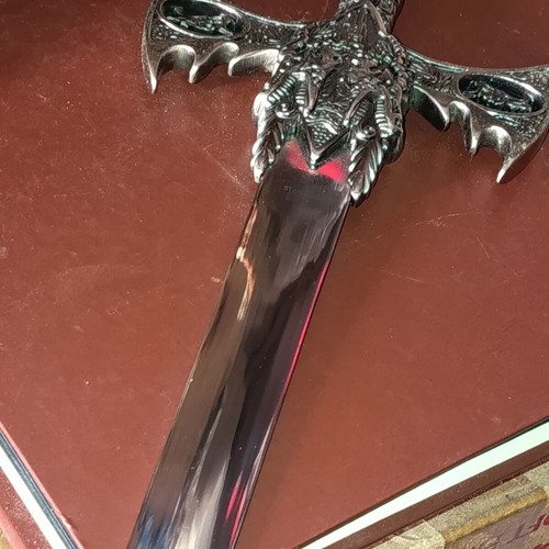Decorative Gothic Sword stainless, like new