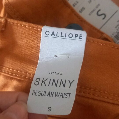 Pumpkin Jean like new from Calliope, size S