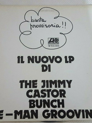 The Jimmy Castor Bunch E-Man Groovin' LP μεταχειρισμένο, R&B / Soul