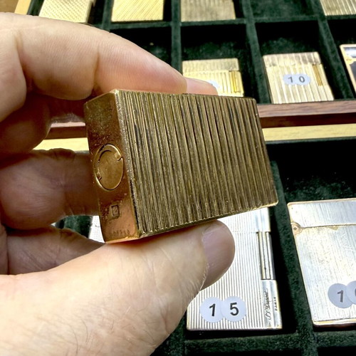DuPont N4 gold lighter used, vintage