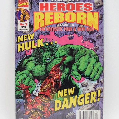 Marvel Heroes Reborn #2 comic book, Marvel Comics 1997