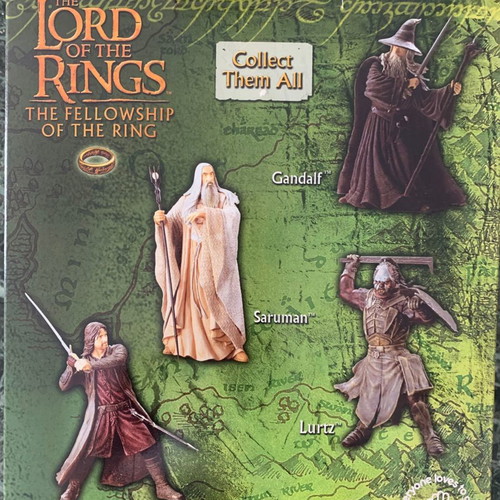 Saruman Lord of the Rings figure new and sealed