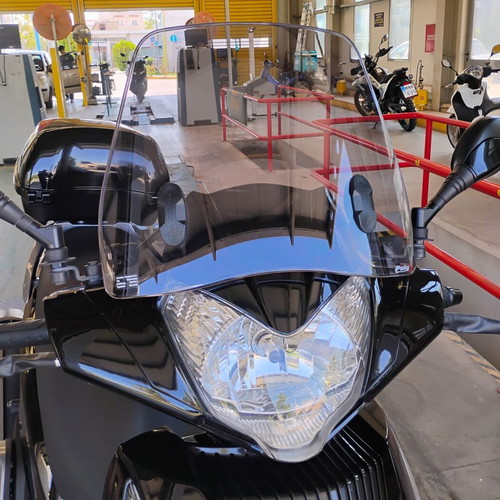 Puig Traffic motorcycle windscreen, light smoked