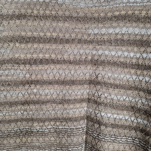 Zara knit sweater like new, brown and beige striped, size S-M