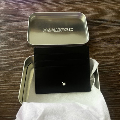 Montblanc Card Holder new, black