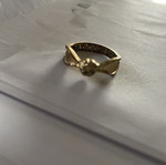 Harry Potter set: Hogwarts lanyard, card holder & Golden Snitch ring