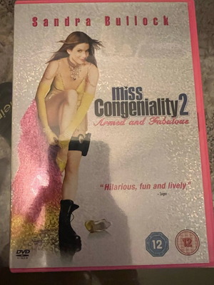Miss Congeniality 2 DVD like new with English subtitles