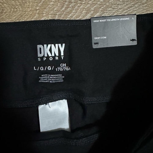 DKNY leggings new, size L black