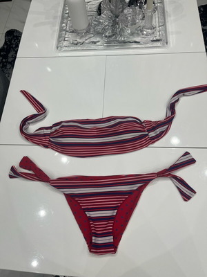Women's reversible swimsuit used, multicolor, size S