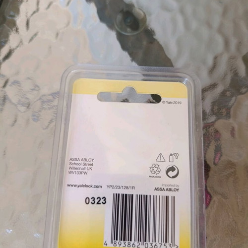 Yale combination padlock new unused