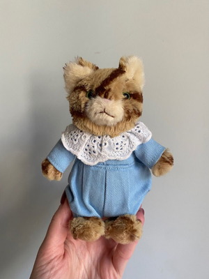 Tom Kitten λούτρινο παιχνίδι μεταχειρισμένο από Peter Rabbit Beatrix Potter Gund 2016
