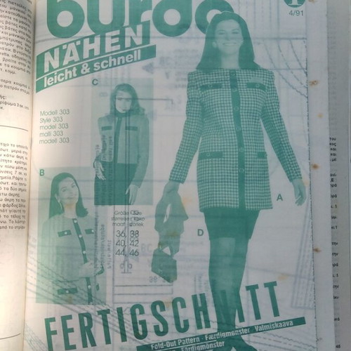 Burda Magazine 4/91 (Issue 77) like new, vintage 1991
