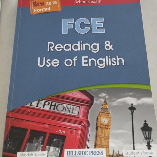 FCE Reading and Use of English books set like new by Hillside