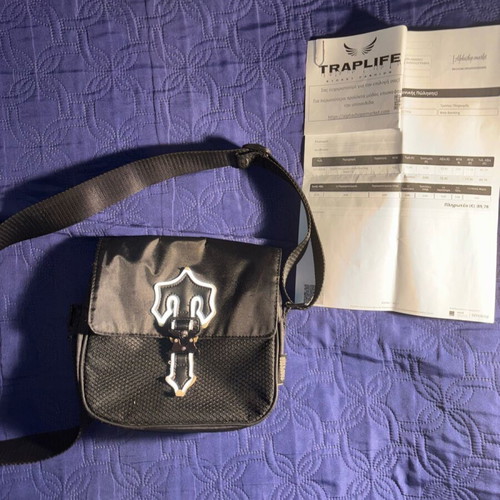 Trapstar bag used, authentic, black