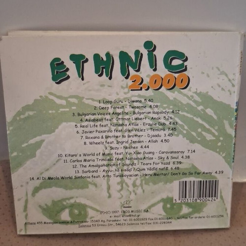 Ethnic 2.000 CD like new, electronic