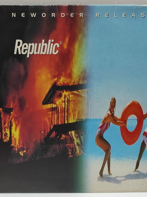 NewOrder Republic vinyl used, rock