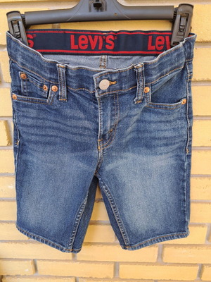 Τζιν βερμούδα Levi's για αγόρια σαν καινούργια, ρυθμιστής μέσης, ηλικία 8-9