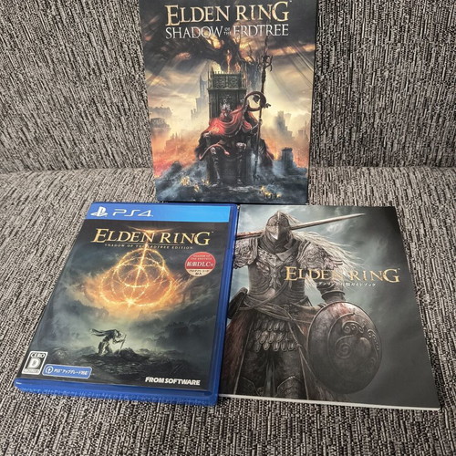 Elden Ring Shadow of the Erdtree first edition PS4 used